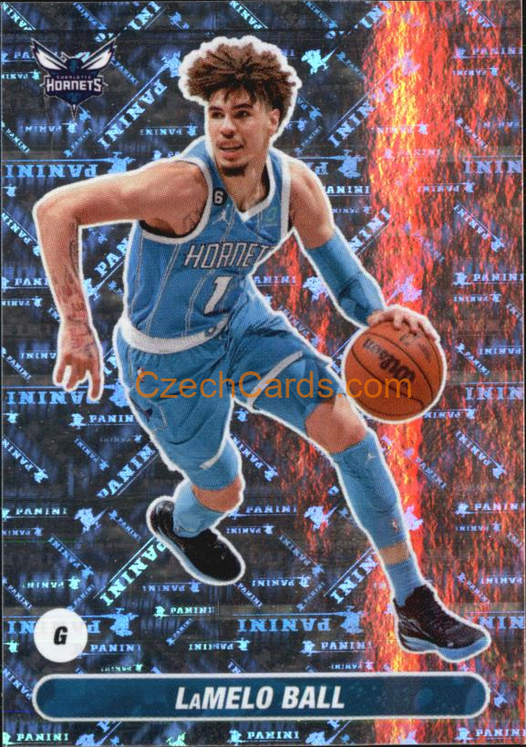 LaMelo Ball 2023/24 Panini NBA sticker foil #138