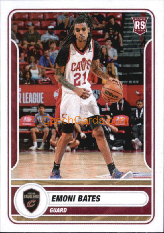 Emoni bates 2023/24 Panini NBA sticker #174