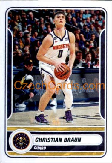 Christian Braun 2023/24 Panini NBA sticker #317