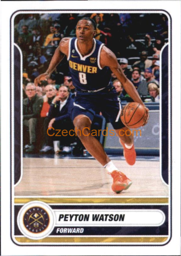 Peyton Watson 2023/24 Panini NBA sticker #318