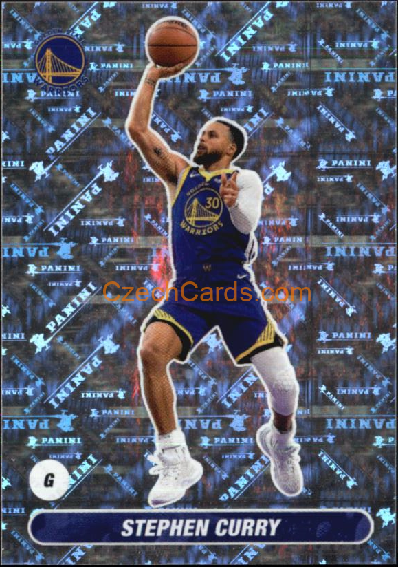 Stephen Curry 2023/24 Panini NBA sticker foil #322