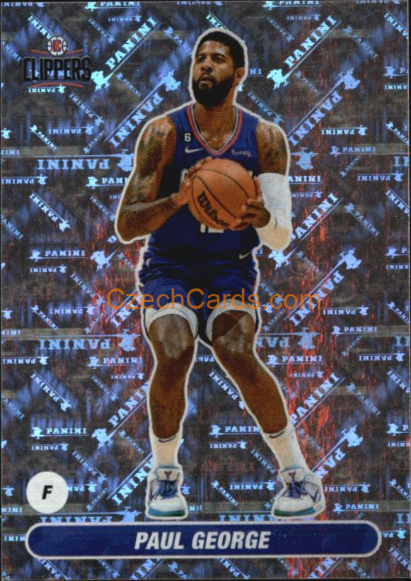 Paul George 2023/24 Panini NBA sticker foil #349