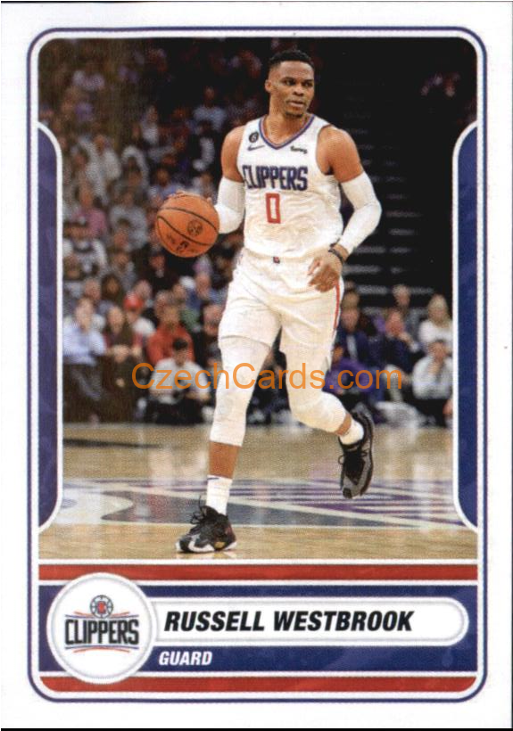 Russell Westbrook 2023/24 Panini NBA sticker #352