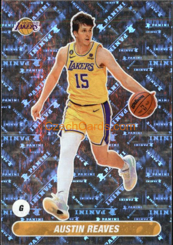 Austin Reaves 2023/24 Panini NBA sticker foil #361