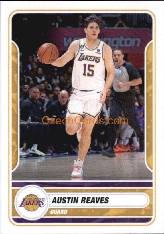 Austin Reaves 2023/24 Panini NBA sticker #365