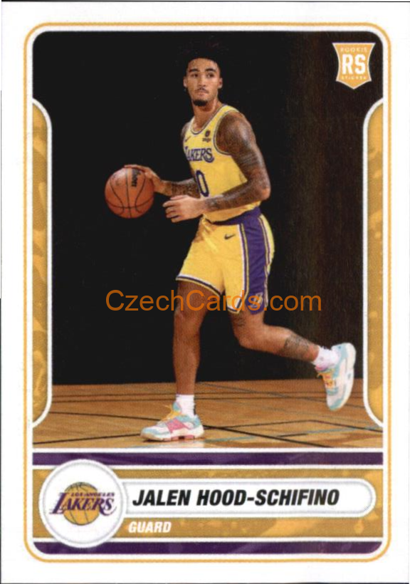 Jalen Hood-Schifino 2023/24 Panini NBA sticker #371