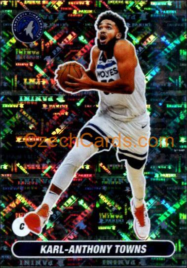 Karl-Anthony Towns 2023/24 Panini NBA sticker foil #385