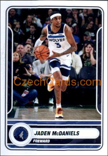 Jaden McDaniels 2023/24 Panini NBA sticker #393