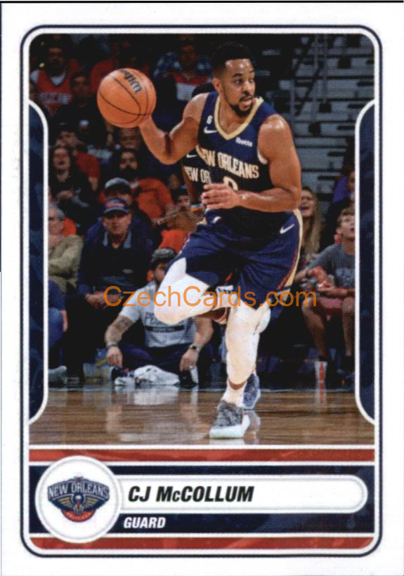 CJ McCollum 2023/24 Panini NBA sticker #404