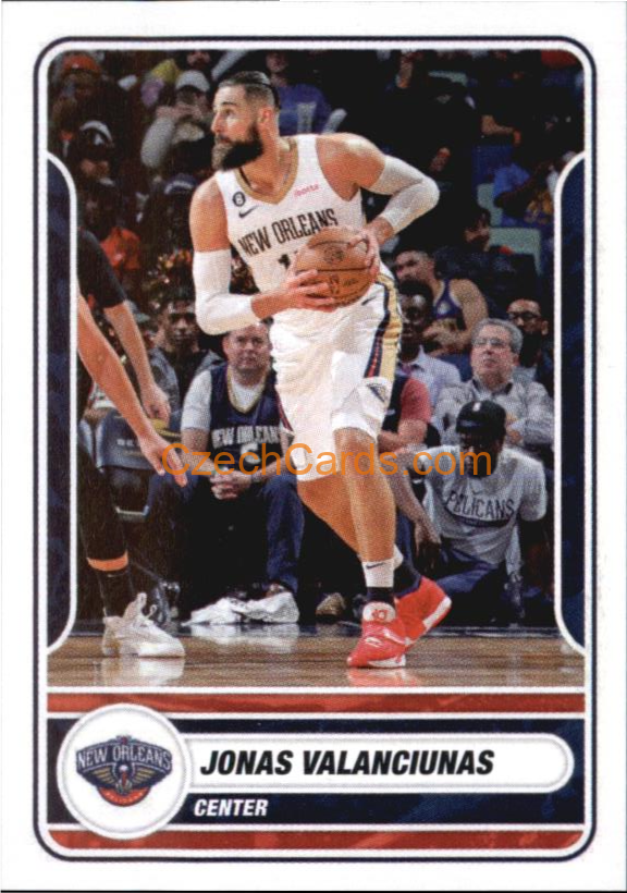 Jonas Valančiunas 2023/24 Panini NBA sticker #408