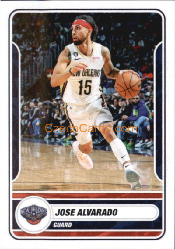 Jose Alvarado 2023/24 Panini NBA sticker #410