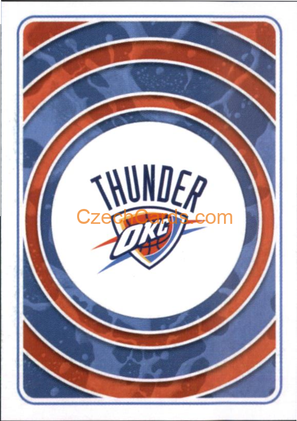 Logo Oklahoma City Thunder 2023/24 Panini NBA sticker #412