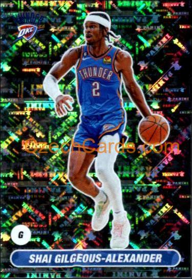 Shai Gilgeous-Alexander 2023/24 Panini NBA sticker foil #413