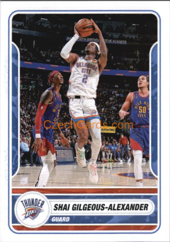 Shai Gilgeous-Alexander 2023/24 Panini NBA sticker #415