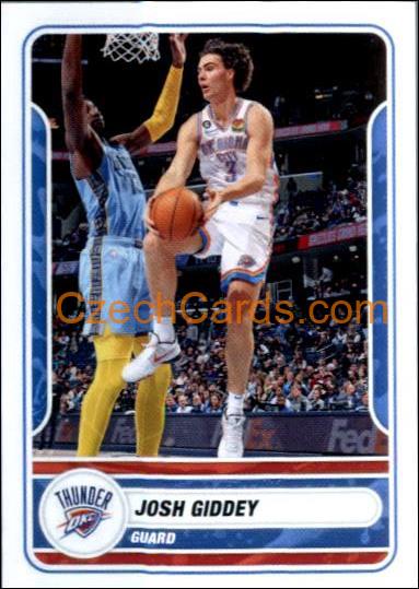 Josh Giddey 2023/24 Panini NBA sticker #416