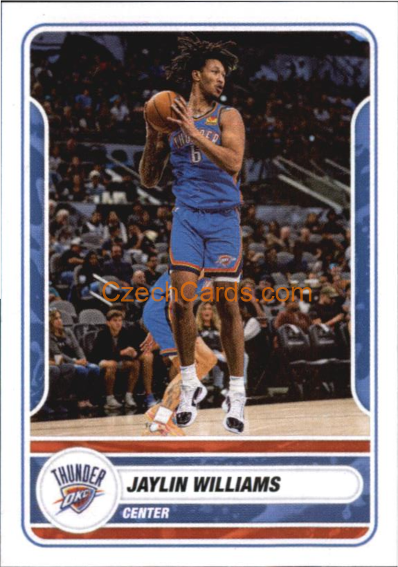 Jaylin Williams 2023/24 Panini NBA sticker #423