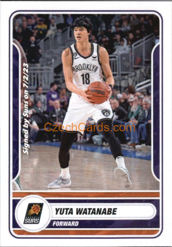 Yuta Watanabe 2023/24 Panini NBA sticker #433