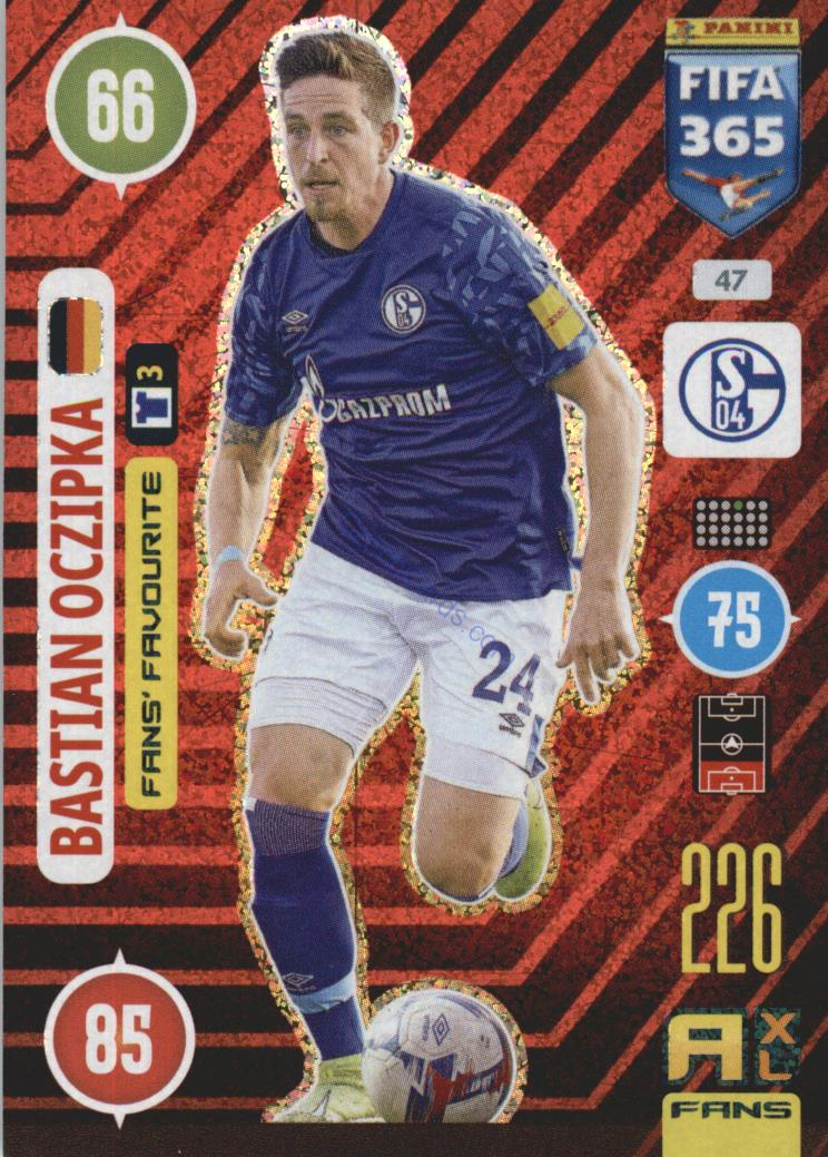 Bastian Oczipka 2021 FIFA 365 Adrenalyn Fans' Favourite #47