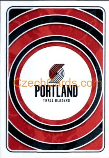 Logo Portland Trail Blazers 2023/24 Panini NBA sticker #438
