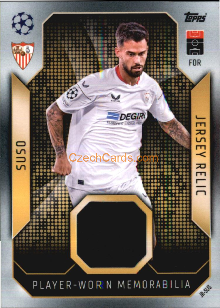 Suso 2022/23 Match Attax Extra Jersey Relic #JR-SUS