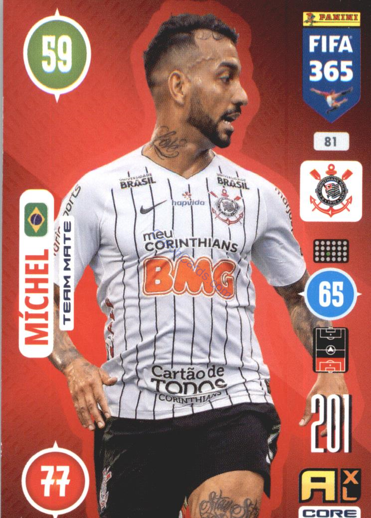Míchel 2021 FIFA 365 Adrenalyn #81