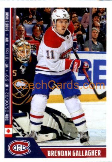 Brendan Gallagher 2018/19 Panini NHL sticker #120