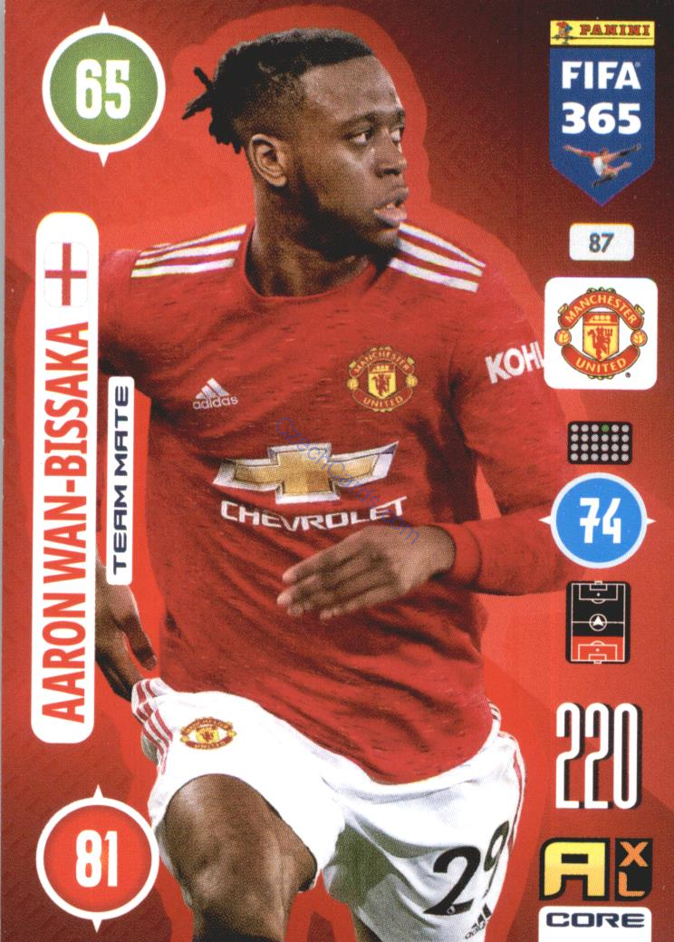 Aaron Wan-Bissaka 2021 FIFA 365 Adrenalyn #87