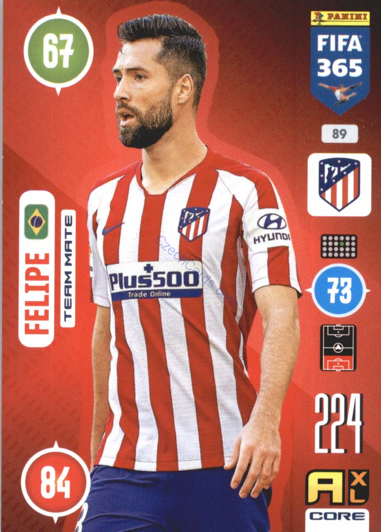 Felipe 2021 FIFA 365 Adrenalyn #89