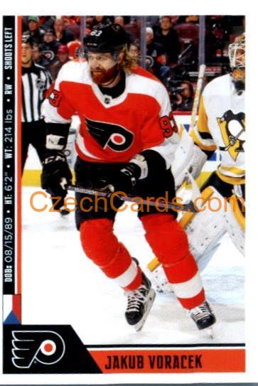 Jakub Voracek 2018/19 Panini NHL sticker #197