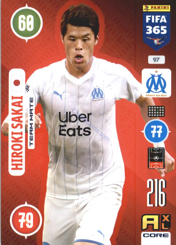 Hiroki Sakai 2021 FIFA 365 Adrenalyn #97