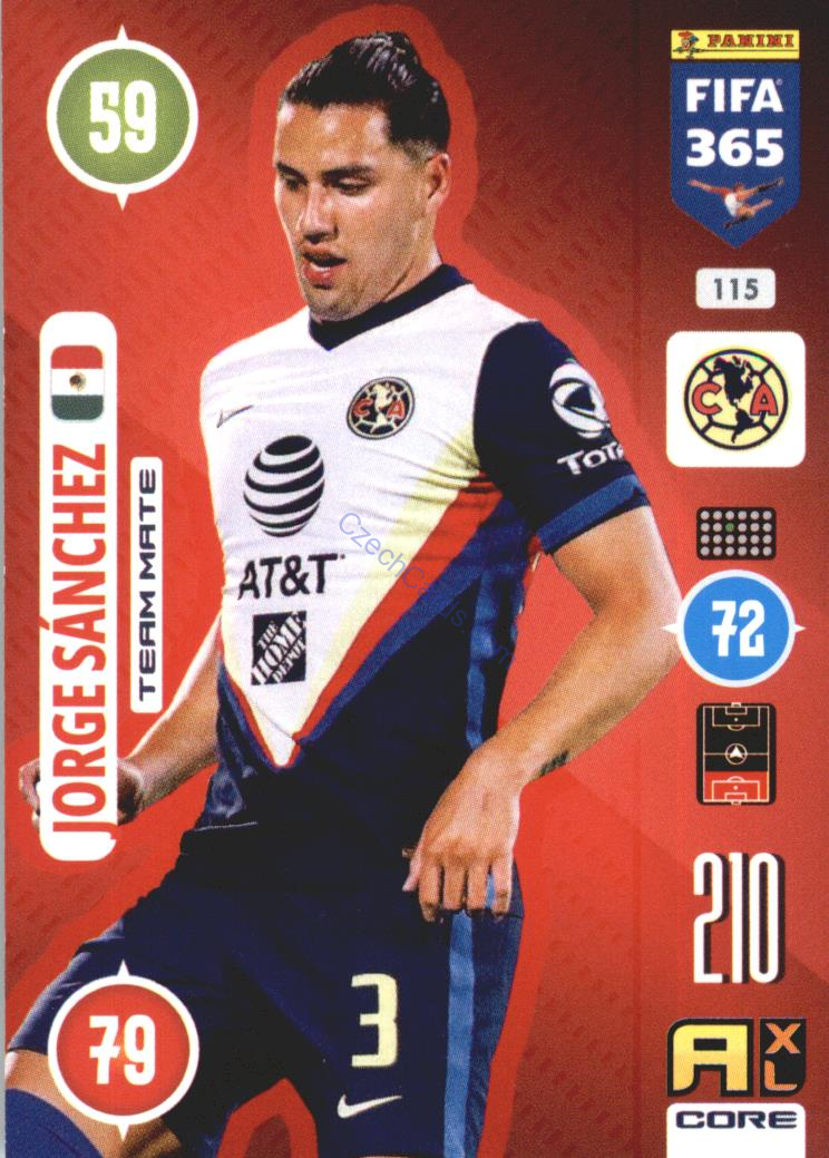 Jorge Sánchez 2021 FIFA 365 Adrenalyn #115