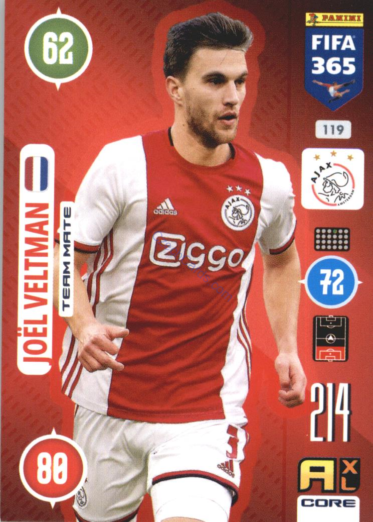 Joël Veltman 2021 FIFA 365 Adrenalyn #119