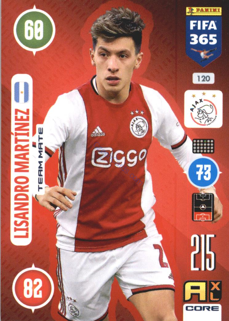 Lisandro Martinez 2021 FIFA 365 Adrenalyn #120
