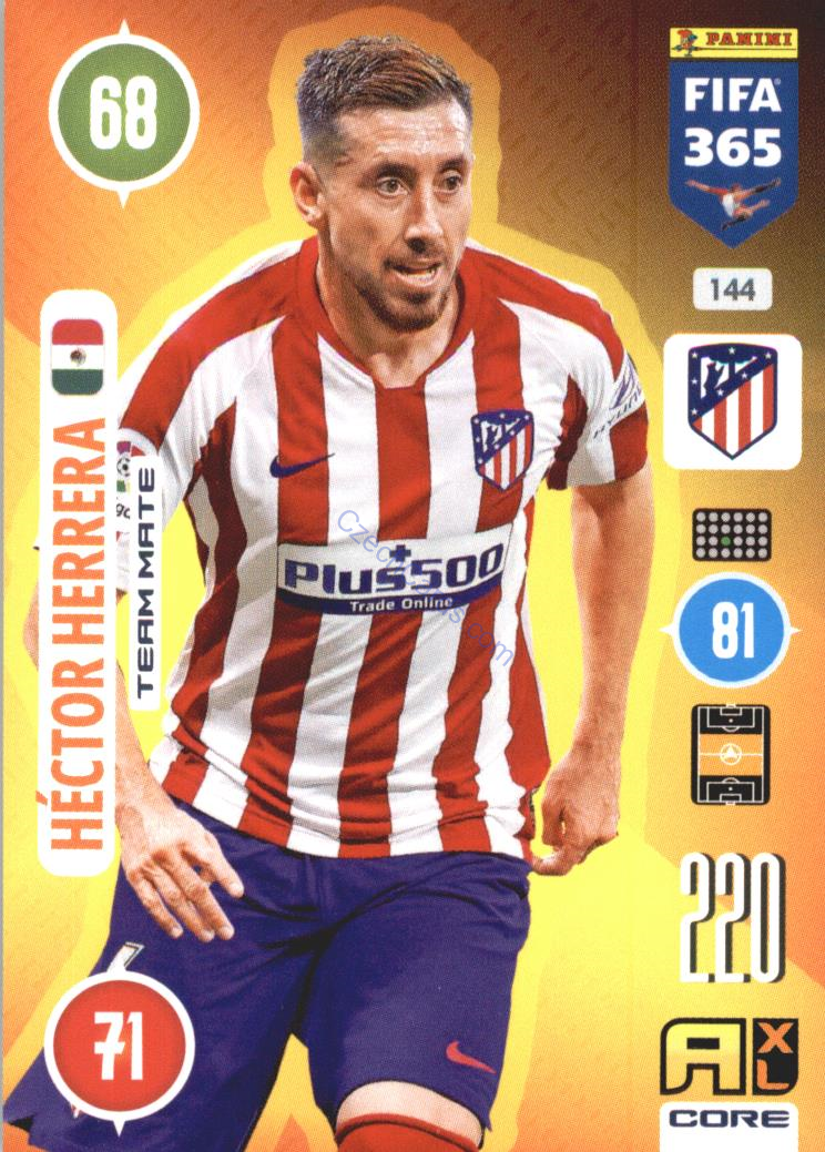Héctor Herrera 2021 FIFA 365 Adrenalyn #144