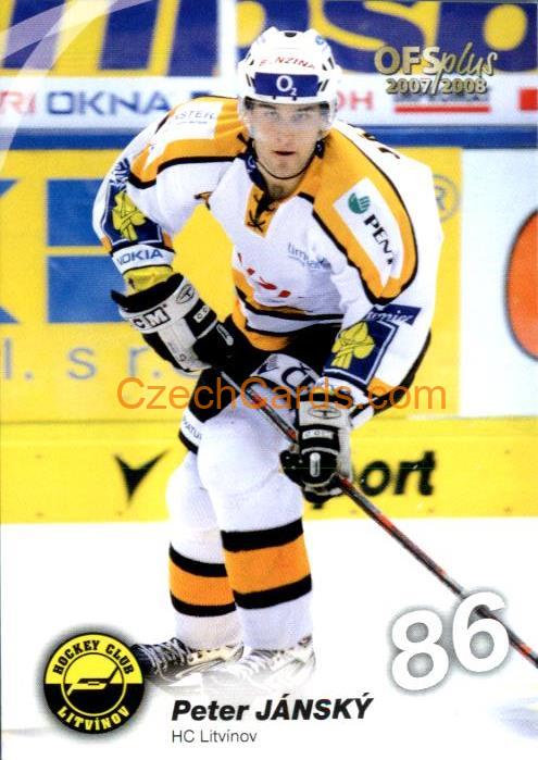 Jánský Peter 2007/08 OFS #103