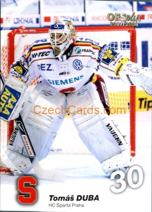 Duba Tomáš (G) 2007/08 OFS #173