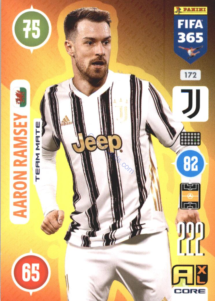 Aaron Ramsey 2021 FIFA 365 Adrenalyn #172