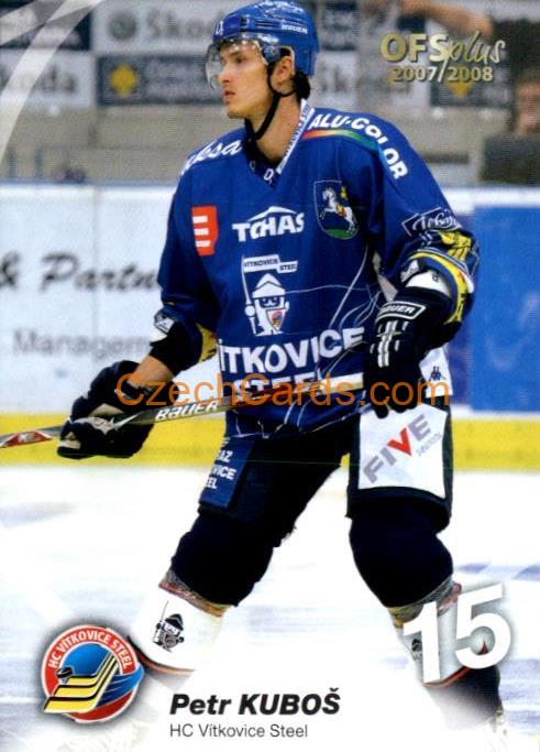 Kuboš Petr 2007/08 OFS #208