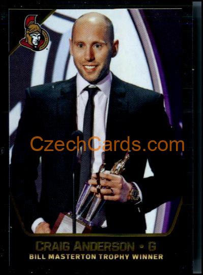 Masterton Trophy Winner - Craig Anderson 2017/18 Panini NHL sticker foil #9