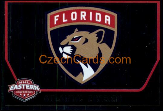 Logo Florida Panthers 2017/18 Panini NHL sticker foil #80
