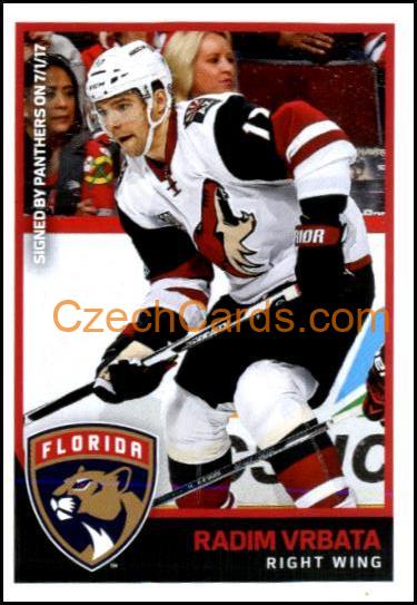 Radim Vrbata 2017/18 Panini NHL sticker #91