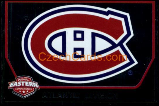 Logo Montreal Canadiens 2017/18 Panini NHL sticker foil #94