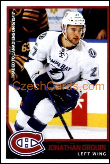 Jonathan Drouin 2017/18 Panini NHL sticker #107