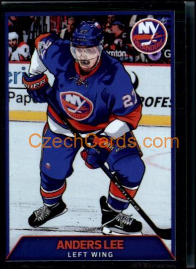 Anders Lee 2017/18 Panini NHL sticker foil #123