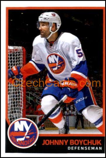 Johnny Boychuk 2017/18 Panini NHL sticker #128
