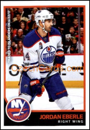 Jordan Eberle 2017/18 Panini NHL sticker #130