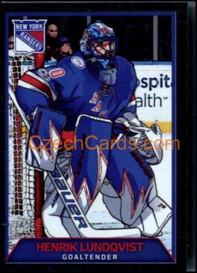 Henrik Lundqvist 2017/18 Panini NHL sticker foil #137