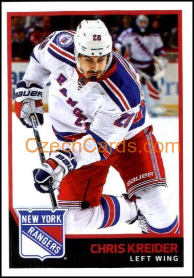 Chris Kreider 2017/18 Panini NHL sticker #145