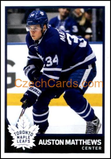 Auston Matthews 2017/18 Panini NHL sticker #217