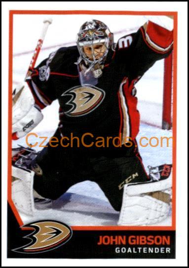John Gibson 2017/18 Panini NHL sticker #239